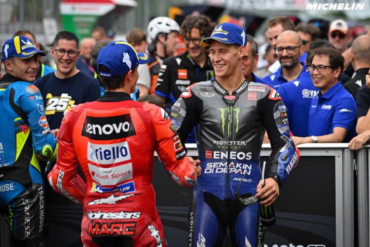 MotoGP: Fabio Quartararo sobre Marc Márquez ‘É como no FIFA, podes ter todos os teus jogadores com 99’