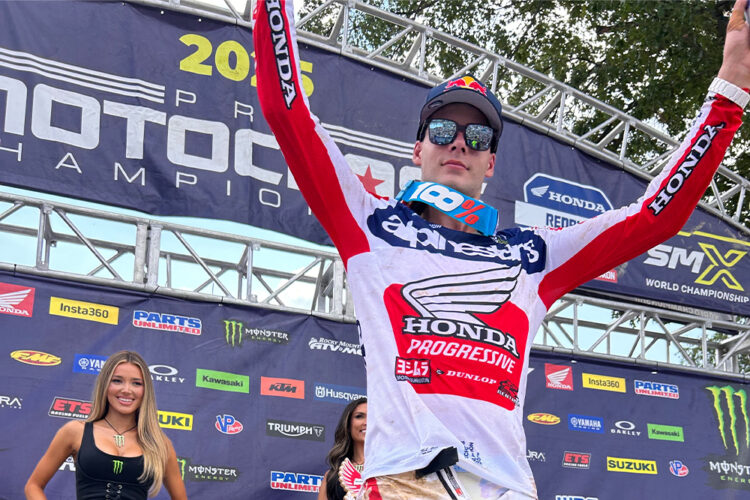 AMA Supercross 450: Jett Lawrence triunfa em RedBud